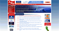 Desktop Screenshot of abpclub.co.uk